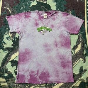 RipNDip Tie Dye Alien "Its About That Time" Backprint tee